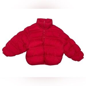 Wild Fable Red Puffer Jacket
